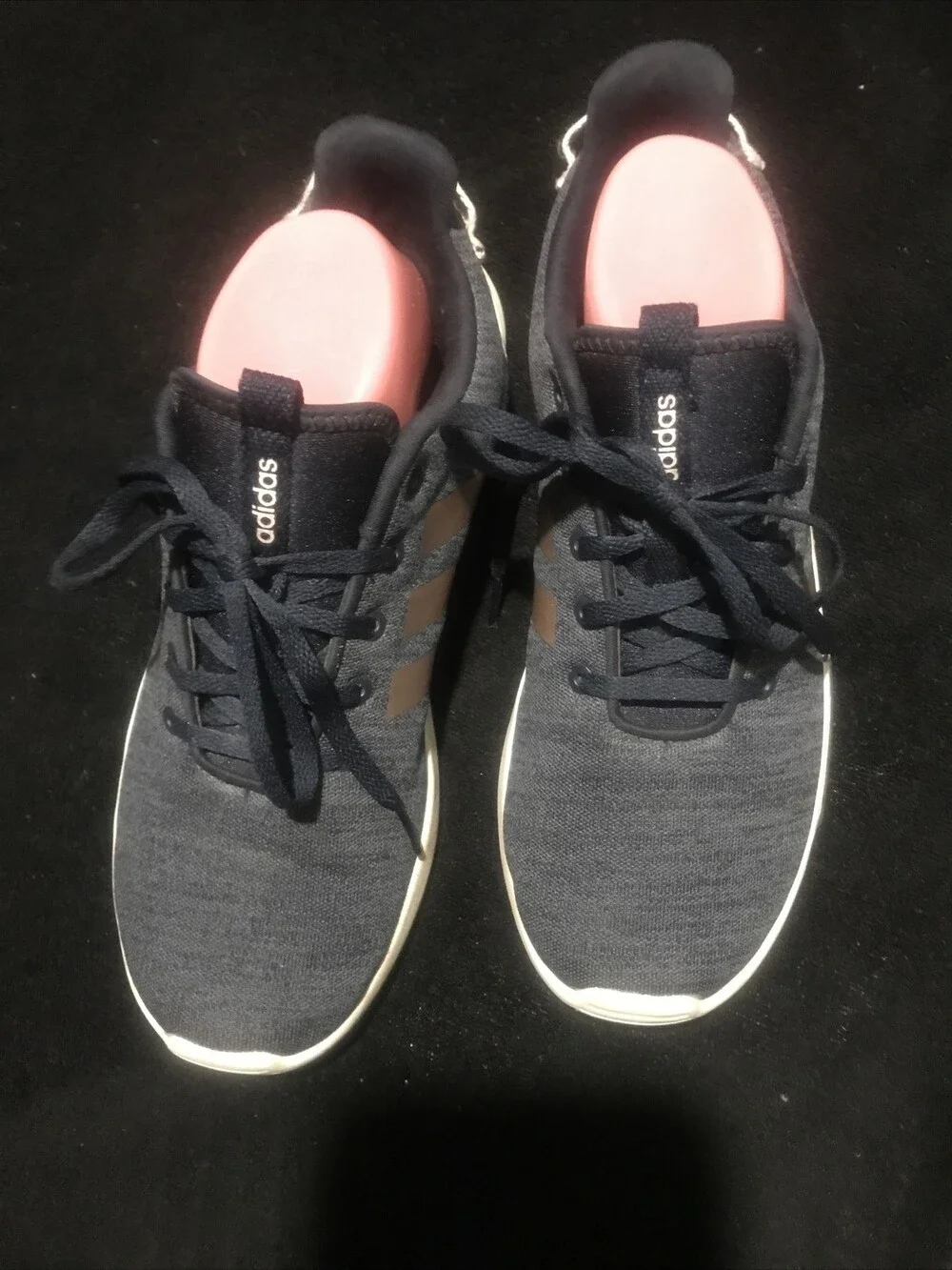 Adidas Cloudfoam Men's Size 6.5 Running SNEAKERS SMA 23M001 NICE! NAVY GRAY